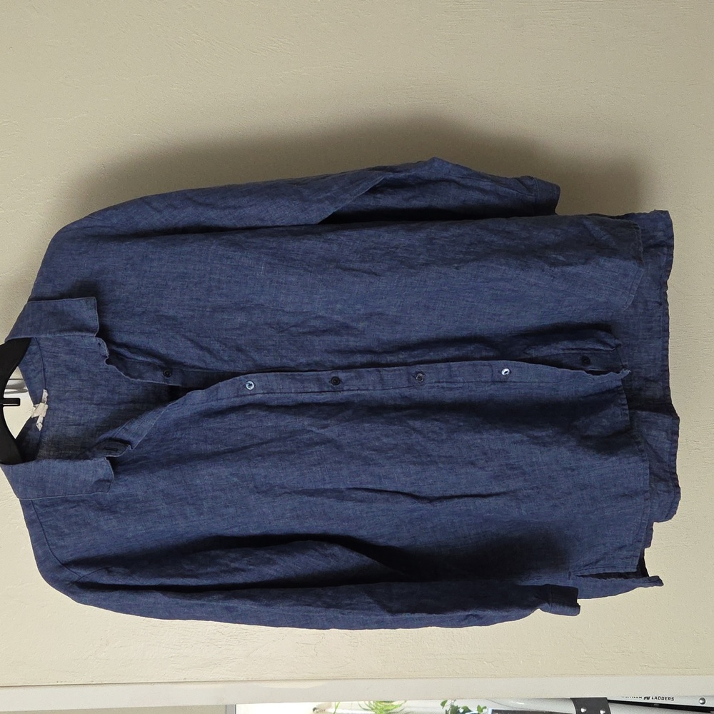 Eileen Fisher organic linen shirt